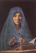 Antonello da Messina Virgin Annunciate oil painting artist